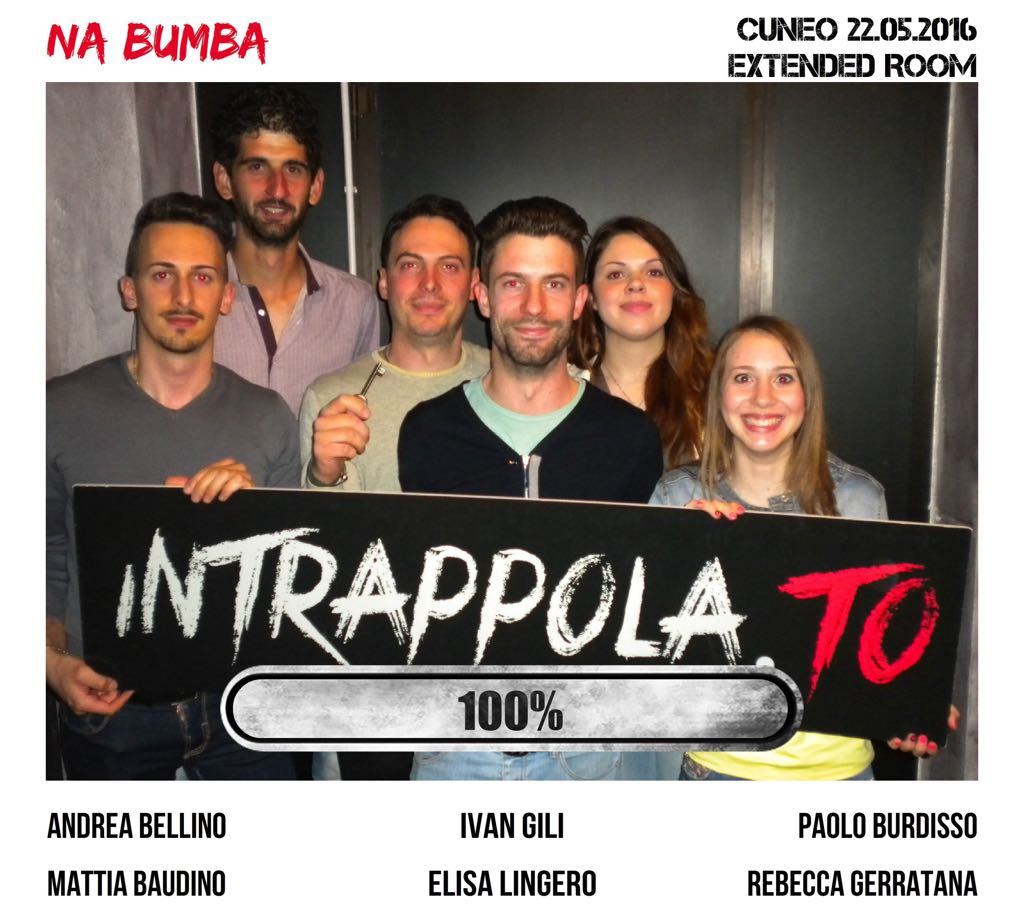 Il gruppo Na bumba è fuggito dalla nostra escape room 
