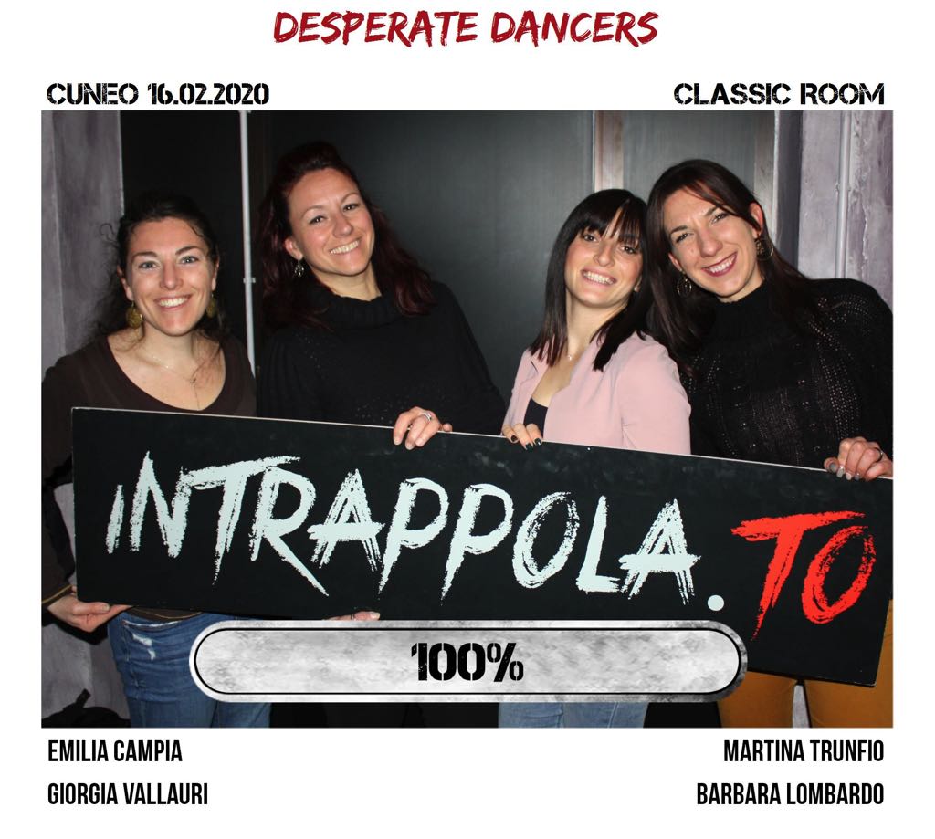 Group desperate dancers escaped from our Classic Room