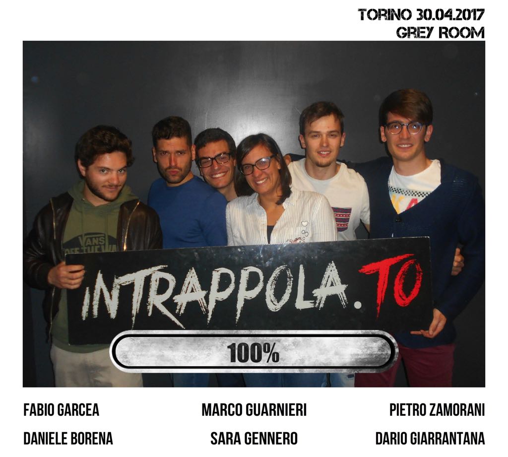 Il gruppo    è fuggito dalla nostra escape room 