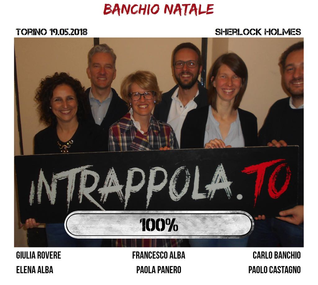 Group banchio natale escaped from our Sherlock Holmes