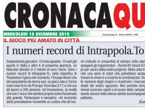 CronacaQui - I numeri record di Intrappola.to