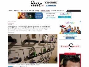 Stile.it - Intrappola.To: l’escape game spopola in tutta Italia