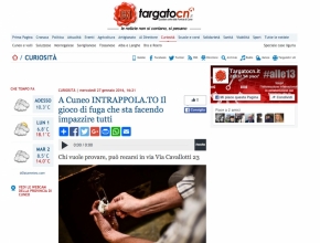 Targato CN - A Cuneo Intrappola.to, il gioco che sta facendo impazzire tutti