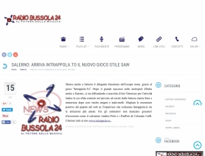 Radio Bussola - Salerno: arriva Intrappola.to, il nuovo gioco stile Saw