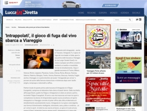 Lucca in diretta - 'Intrappolati', il gioco di fuga dal vivo sbarca a Viareggio