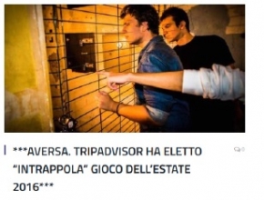 Corriere Caserta - Aversa: TripAdvisor ha eletto Intrappola.to gioco dell'estate 2016