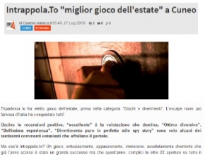 Cuneo Cronaca - Intrappola.to: miglior gioco dell'estate a Cuneo
