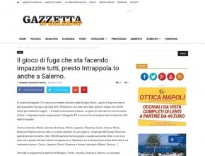Gazzetta di Salerno - Il gioco di fuga che sta facendo impazzire tutti, presto Intrappola.to anche a Salerno