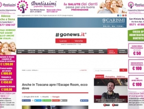 Go News - Anche in Toscana apre l'escape room, ecco dove