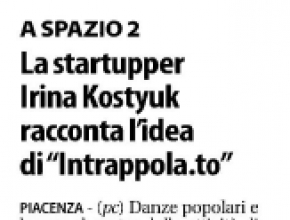 Libertà - La startupper Irina Kostyuk racconta l'idea di Intrappola.to