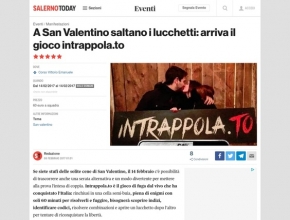 Salerno Today - A San Valentino saltano i lucchetti: arriva il gioco Intrappola.to