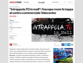 Venezia Today - Intrappola.to in mall: l'escape room fa tappa al centro commerciale Valecenter