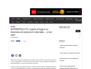 ClaryWeb.it - Intrappola.to: Il gioco di fuga è un fenomeno di costume in tutta italia… e non solo!