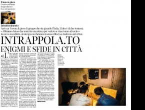 Corriere di Verona - Intrappola.to: enigmi e sfide in città