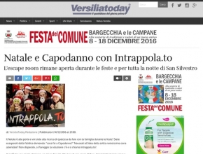 Versilia Today - Natale e Capodanno con Intrappola.to