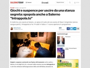 Salerno Today - Giochi e suspence per uscire da una stanza segreta: spopola anche a Salerno Intrappola.to