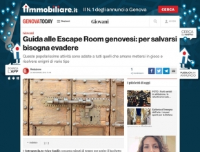 Genova Today - Guida alle Escape Room genovesi: per salvarsi bisogna evadere