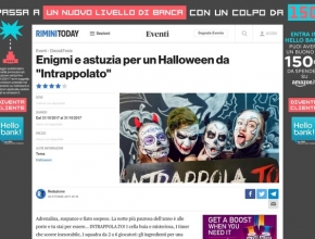 Rimini Today - Enigmi e astuzia per un Halloween da Intrappola.to!