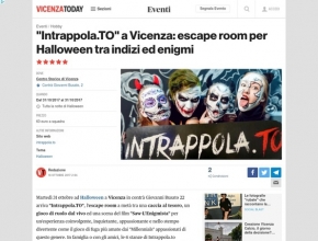 Vicenza Today - Intrappola.TO" a Vicenza: escape room per Halloween tra indizi ed enigmi