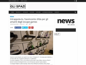 Glispazi.it - Intrappola.to: l'avvincente sfida per gli amanti degli escape games